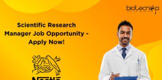 Scientific Research Manager Job Opportunity - Apply Now!