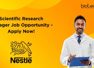 Scientific Research Manager Job Opportunity - Apply Now!