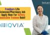 Freshers Life Sciences/Pharmacy Job - Apply Now For Safety Associate Trainee Role!