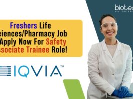 Freshers Life Sciences/Pharmacy Job - Apply Now For Safety Associate Trainee Role!
