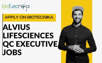 Alvius Lifesciences QC Executive Jobs
