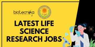 Latest Life Science Research Jobs