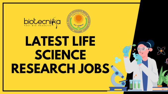 Latest Life Science Research Jobs