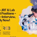 Project-JRF & Lab Assistant Positions - Walk-in-Interview, Apply Now!