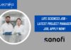 Life Sciences Job - Latest Project Manager Job, Apply Now!