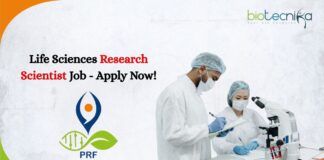 Life Sciences Research Scientist Job - Apply Now!
