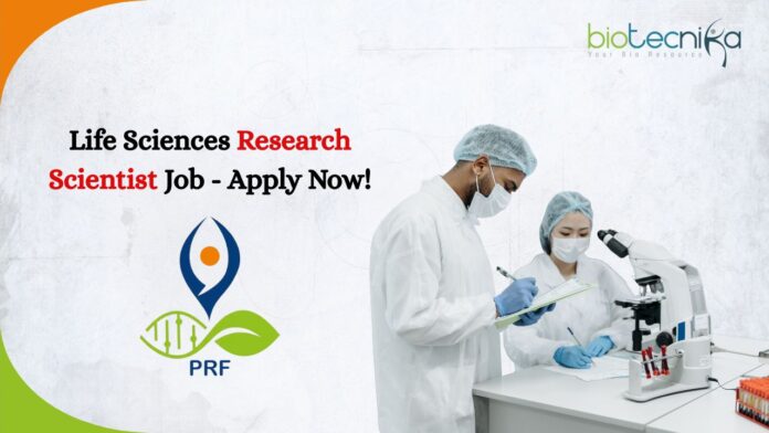 Life Sciences Research Scientist Job - Apply Now!