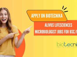 Alivus Lifesciences Microbiologist Jobs