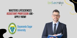 Biology Assistant Professor Job