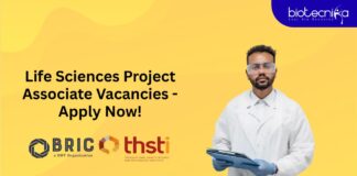 Life Sciences Project Associate Vacancies - Apply Now!