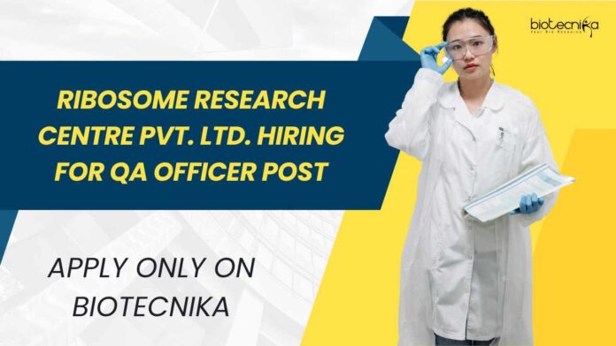 MSc Zoology Jobs in QA