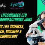 MSc Biotechnology Jobs Zydus
