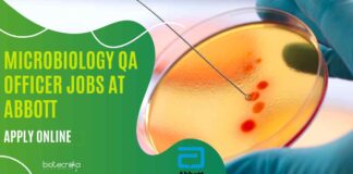 Latest MSc Microbiology Job Vacancy At Abbott | Apply Now For The Officer - QA Role