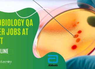 Latest MSc Microbiology Job Vacancy At Abbott | Apply Now For The Officer - QA Role