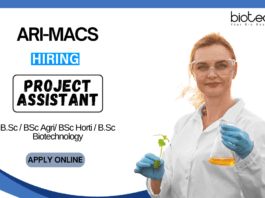 Agriculture Job for BSc Graduates Apply Now for the Project Assistant Position at ARI-MACS (1)
