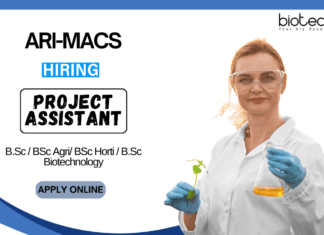 Agriculture Job for BSc Graduates Apply Now for the Project Assistant Position at ARI-MACS (1)