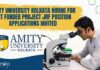 MSc Life Sciences JRF Vacancy