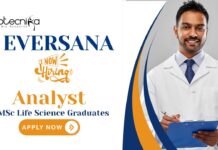 Analyst Jobs at EVERSANA | MSc Life Science Graduates Apply Now
