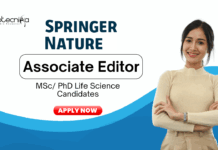 Associate Editor Jobs at Springer - PhD Life Science Candidates Apply Online