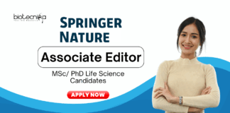 Associate Editor Jobs at Springer - PhD Life Science Candidates Apply Online