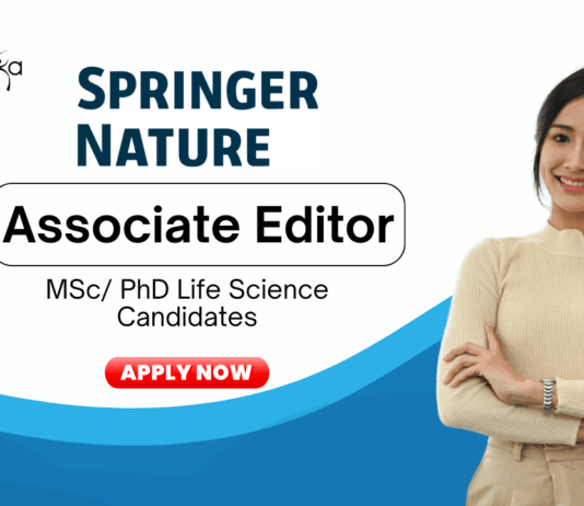Associate Editor Jobs at Springer - PhD Life Science Candidates Apply Online