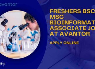 Freshers Bioinformatics MSc Jobs at Avantor