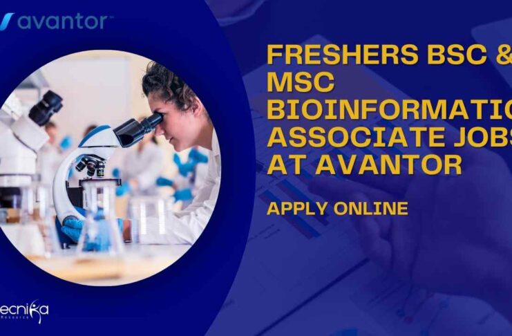 Freshers Bioinformatics MSc Jobs at Avantor