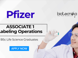 BSc Life Science Job at Pfizer Apply Now for the Associate Position in Labeling Operations (1)