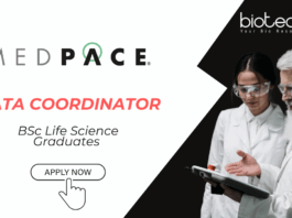 BSc Life Science Jobs at Medpace - Apply Now for the Data Coordinator Role