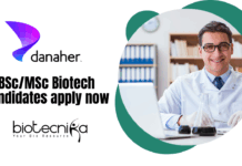 BScMSc Biotech Jobs Apply Now for the Process Engineer I Role at Danaher