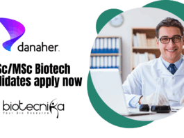 BScMSc Biotech Jobs Apply Now for the Process Engineer I Role at Danaher