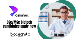 BScMSc Biotech Jobs Apply Now for the Process Engineer I Role at Danaher