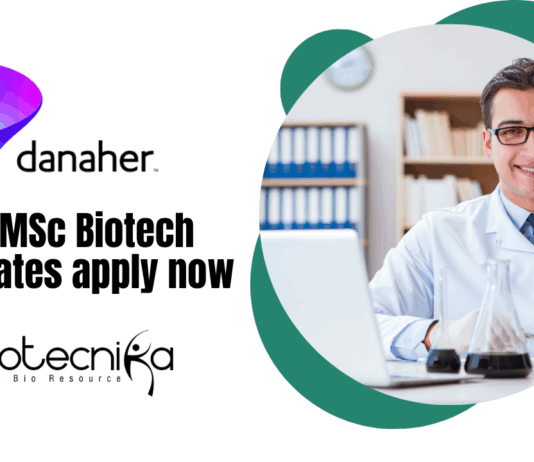 BScMSc Biotech Jobs Apply Now for the Process Engineer I Role at Danaher