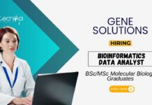 Bioinformatics Data Analyst Job at Gene Solutions BScMSc Graduates Apply Online (1)