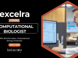 Bioinformatics Job at Excelra MSc Graduates Apply Now For the Computational Biologist Role
