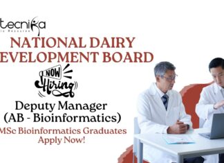 Bioinformatics Jobs at NDDB | Apply Now For The Deputy Manager (AB - Bioinformatics) Role