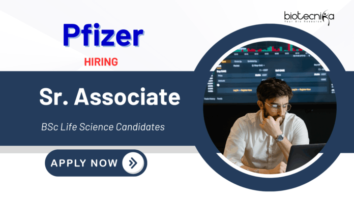 Biological Data Science Jobs at Pfizer | BSc Life Science Candidates Apply Now