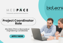 Biomedical Engineering Jobs for BScMSc Graduates Apply for the Project Coordinator Role at Medpace