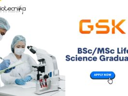 Biotech Jobs for MSc Graduates - Apply for the Regulatory Manager Position at GSK