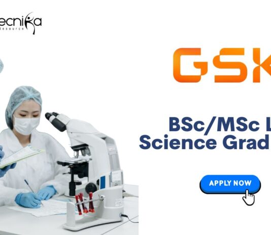 Biotech Jobs for MSc Graduates - Apply for the Regulatory Manager Position at GSK