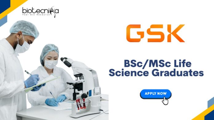 Biotech Jobs for MSc Graduates - Apply for the Regulatory Manager Position at GSK