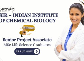 Biotechnology Jobs at IICB | Apply Now For The Senior Project Associate Role