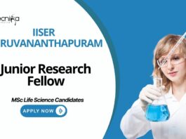 Biotechnology Jobs at IISER Thiruvananthapuram | Apply Now for Junior Research Fellow Position