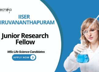 Biotechnology Jobs at IISER Thiruvananthapuram | Apply Now for Junior Research Fellow Position