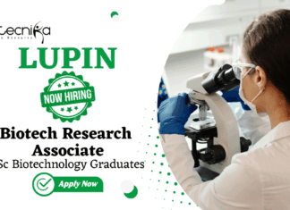 Biotechnology Jobs at Lupin | Apply Now For The Biotech Research Associate