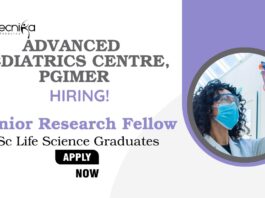 Biotechnology Jobs at PGIMER | Apply Now For The Junior Research Fellow Vacancy