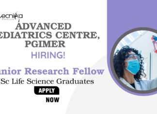 Biotechnology Jobs at PGIMER | Apply Now For The Junior Research Fellow Vacancy