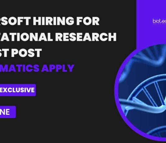 PhD Bioinformatics Jobs India at Feathersoft