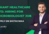 Microbiologist Job Openings Latest