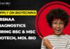 MSc Molecular Biology Job Openings